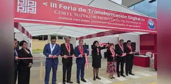 Corte del Santa presenta innovaciones con IA en la III Feria de Transformación Digital Judicial