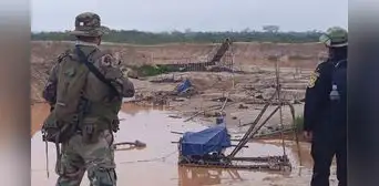 Madre de Dios: destruyen campamentos de minería ilegal en Reserva Tambopata y detienen a seis personas