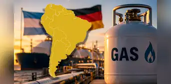 Alemania comprará 2 millones de toneladas anuales de gas a un país de Sudamérica por primera vez en la historia: exportación será hasta 2035