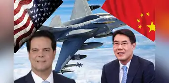 Embajadores de China y EE.UU. protagonizan discusión por aviones F-16: "Dejas clarísimo quién es el verdadero lobo"