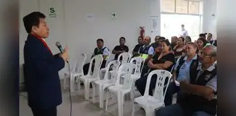 Presidente de la Corte de Sullana Yone Pedro Li Córdova capacita a personal de serenazgo municipal de Sullana