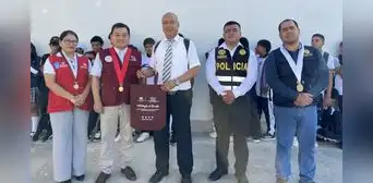 Ruta de la Flagrancia acerca la justicia a escolares del IEP Zarumilla Ruta de la Flagrancia acerca la justicia a escolares del IEP Zarumilla