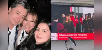 Magaly Medina celebra orgullosa la graduación de la hija de su esposo Alfredo Zambrano en prestigiosa universidad en Boston: "Llegó el día"
