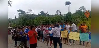 Derrame de petróleo en Loreto: la comunidad indígena awajún protesta y bloquea carretera Derrame de petróleo en Loreto: la comunidad indígena awajún protesta y bloquea carretera