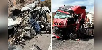 Impacto frontal entre miniván y tráiler cisterna dejó diez fallecidos y múltiples heridos en carretera Puno-Arequipa