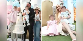 Mauricio Diez Canseco sorprende con tremenda fiesta por el primer año de sus mellizos con Dailyn Curbelo: "Una celebración que nos emociona" Mauricio Diez Canseco sorprende con tremenda fiesta por el primer año de sus mellizos con Dailyn Curbelo: "Una celebración que nos emociona"