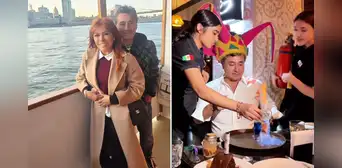 Magaly Medina revela el costoso regalo que le dio a su esposo por su cumpleaños y cómo lo celebran fuera del Perú