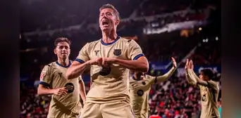 ¡Barcelona a un partido de ser bicampeón! Venció 2-1 a Osasuna y tendrá que esperar el resultado del Real Madrid