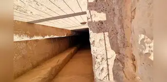 El camino hacia un mundo subterráneo en Egipto: túneles secretos descubiertos bajo las pirámides de Giza