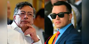 Petro acusa a Ecuador de realizar una "estrategia" para que la extrema derecha de Uribe gane las elecciones colombianas