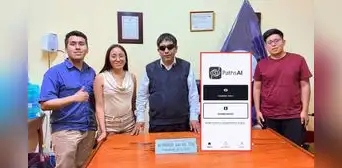 ¿Un "Waze" para ciegos? El invento de estudiantes de la UNI que utiliza cámaras y láser para guiar por voz ¿Un "Waze" para ciegos? El invento de estudiantes de la UNI que utiliza cámaras y láser para guiar por voz