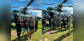 Madre de Dios: Caen 6 mineros ilegales con armamento, dragas y campamentos en la RN Tambopata Madre de Dios: Caen 6 mineros ilegales con armamento, dragas y campamentos en la RN Tambopata