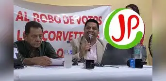 Candidato al Senado por Juntos por el Perú denuncia presuntas irregularidades en conteo de votos