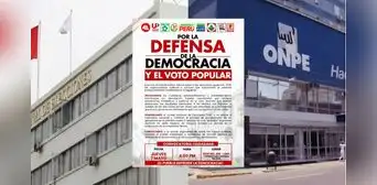 Juntos por el Perú, Ahora Nación, Venceremos y otros partidos rechazan la narrativa de fraude impulsada por López Aliaga Juntos por el Perú, Ahora Nación, Venceremos y otros partidos rechazan la narrativa de fraude impulsada por López Aliaga