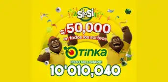 Sorteo EN VIVO de La Tinka, HOY 6 de mayo : resultados completos y ganadores del Pozo Millonario