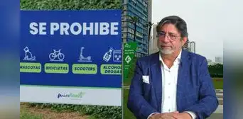 Municipalidad de Miraflores causa polémica por cartel que prohibía mascotas en el Parque María Reiche