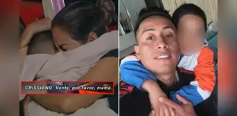 Hijo de Pamela López y Christian Cueva le hace conmovedora petición a su madre: "Vente, por favor, mamá"