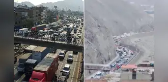 Reportan intenso tráfico en la Via Evitamiento a pocas horas del Día de la Madre tras obras en Carretera Central Reportan intenso tráfico en la Via Evitamiento a pocas horas del Día de la Madre tras obras en Carretera Central