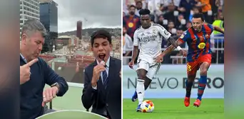 Pol Deportes aparece en ESPN en la previa del clásico Barcelona vs Real Madrid: "Un invitado de lujo" Pol Deportes aparece en ESPN en la previa del clásico Barcelona vs Real Madrid: "Un invitado de lujo"