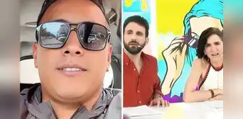 Christian Cueva confrontará en vivo a Gigi Mitre y 'Peluchín' tras duras críticas sobre su relación con Pamela Franco: "Llegó el día"