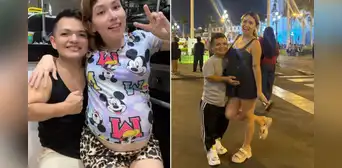Cómico ambulante ‘Kiwi’ anuncia que se convertirá en padre y su novia tiktoker luce su avanzado embarazo