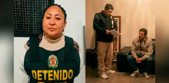 Detienen a candidata de Juntos por el Perú por cobrar cupos y pagar coima a alcalde de Renovación Popular Detienen a candidata de Juntos por el Perú por cobrar cupos y pagar coima a alcalde de Renovación Popular