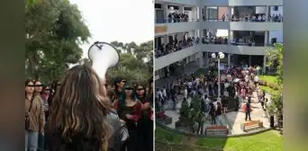 Estudiantes protestan en la PUCP por nueva escala de pensiones para ingresantes 2027: “La educación debe ser accesible”