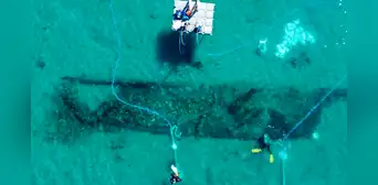Arqueólogos descubren un enorme cementerio de barcos con 150 naufragios ocultos bajo las aguas del estrecho Gibraltar