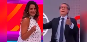 Federico Salazar sorprende a televidentes con pícaro comentario a Valeria Piazza: "Ven acá a hacer la vueltita"