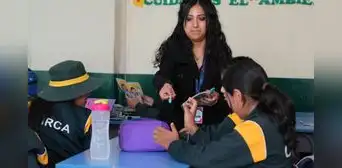 Trescientos alumnos de la I.E. Santo Tomás de Aquino - Circa se suman a campaña "Por un buen trato"