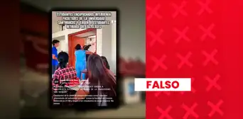 Este video de estudiantes tomando una facultad de la UNMSM no es actual, sino de 2025 en la sede de Chilca Este video de estudiantes tomando una facultad de la UNMSM no es actual, sino de 2025 en la sede de Chilca