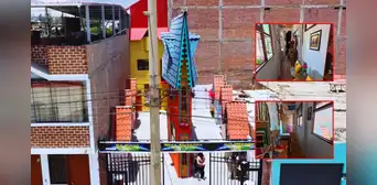 Esta curiosa casa de 2 pisos en Perú solo mide 63 cm de ancho y es totalmente habitable: tiene cocina, baño, dormitorio y hasta lavandería Esta curiosa casa de 2 pisos en Perú solo mide 63 cm de ancho y es totalmente habitable: tiene cocina, baño, dormitorio y hasta lavandería