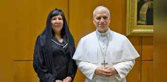 Papa León XIV se reunió con presidenta del PJ y pidió que el próximo presidente gobierne “para los más vulnerables”