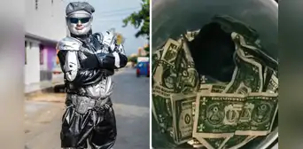 ‘Robotín’ impacta al revelar la fuerte suma que gana en pocas horas de trabajo en Estados Unidos: “Hay que estar desde las 5 como una estatua” ‘Robotín’ impacta al revelar la fuerte suma que gana en pocas horas de trabajo en Estados Unidos: “Hay que estar desde las 5 como una estatua”