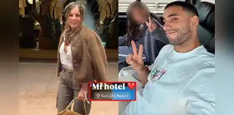 Said Palao viajó hasta Sudáfrica para reencontrarse con Alejandra Baigorria en exclusivo hotel tras ampay en Argentina Said Palao viajó hasta Sudáfrica para reencontrarse con Alejandra Baigorria en exclusivo hotel tras ampay en Argentina