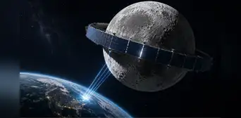 Japón planea construir un gigantesco anillo de paneles solares alrededor de la Luna para enviar energía limpia a la Tierra
