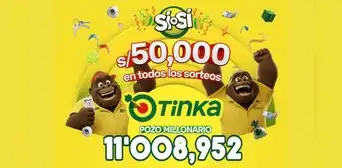 ¿Reventó? Resultados de La Tinka del domingo 17 de mayo: números ganadores, premios del Pozo Millonario, boliyapa, S/50.000 y más
