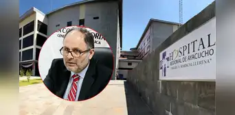 Contralor César Aguilar es trasladado de emergencia al Hospital Regional de Ayacucho: sufrió una descompensación Contralor César Aguilar es trasladado de emergencia al Hospital Regional de Ayacucho: sufrió una descompensación