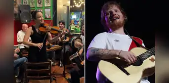Banda de Ed Sheeran sorprende con inesperada interpretación de ‘Cariñito’ previo al concierto en Lima: "Imposible resistirse a nuestra música" Banda de Ed Sheeran sorprende con inesperada interpretación de ‘Cariñito’ previo al concierto en Lima: "Imposible resistirse a nuestra música"