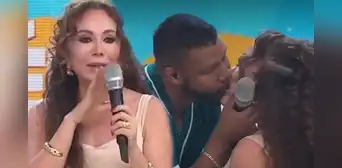 Edsón Dávila y Janet Barboza impactan con apasionado beso, pero conductora queda decepcionada: "No sentí nada" Edsón Dávila y Janet Barboza impactan con apasionado beso, pero conductora queda decepcionada: "No sentí nada"