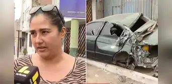 Dueña de auto destruido en choque de tanque de la ONU, exige que asuman daños: "Nadie me da respuesta"