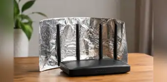 Mejora tu WiFi en minutos: cómo un simple truco con papel aluminio puede aumentar la señal hasta un 20%