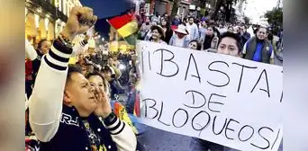 Miles salen a las calles en Bolivia para exigir el fin de bloqueos tras muertes y desabastecimiento