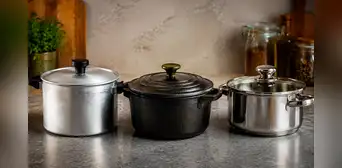 Aluminio, hierro o acero inoxidable: cómo escoger la olla perfecta y aprovechar al máximo cada material al cocinar Aluminio, hierro o acero inoxidable: cómo escoger la olla perfecta y aprovechar al máximo cada material al cocinar