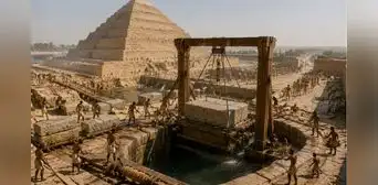 Estudio científico revela que un sistema hidráulico interno podría haber elevado bloques de hasta 100 toneladas en las pirámides de Egipto