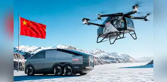 China sorprende con su primer coche volador producido en masa por menos de US$290.000: velocidad en el aire supera los 350 km/h
