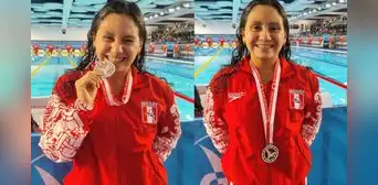 Nadadora peruana Yasmín Silva ganó la medalla de plata en el Circuito Mare Nostrum 2026 de Mónaco Nadadora peruana Yasmín Silva ganó la medalla de plata en el Circuito Mare Nostrum 2026 de Mónaco