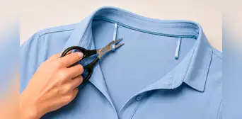 ¿Para qué sirven las tiritas en la ropa? Muchos las cortan sin conocer su verdadero propósito