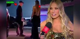 Exfigura de 'Esto es guerra' es captada muy feliz con Carlos Alcántara en concierto y 'saca pica' a Laura Huarcayo: "Me invitó primero"