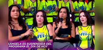 Rosángela Espinoza lloró de impotencia en ‘Esto es guerra’ tras ser suspendida por enfrentarse al ‘Tribunal’: “¡Cállese!” Rosángela Espinoza lloró de impotencia en ‘Esto es guerra’ tras ser suspendida por enfrentarse al ‘Tribunal’: “¡Cállese!”